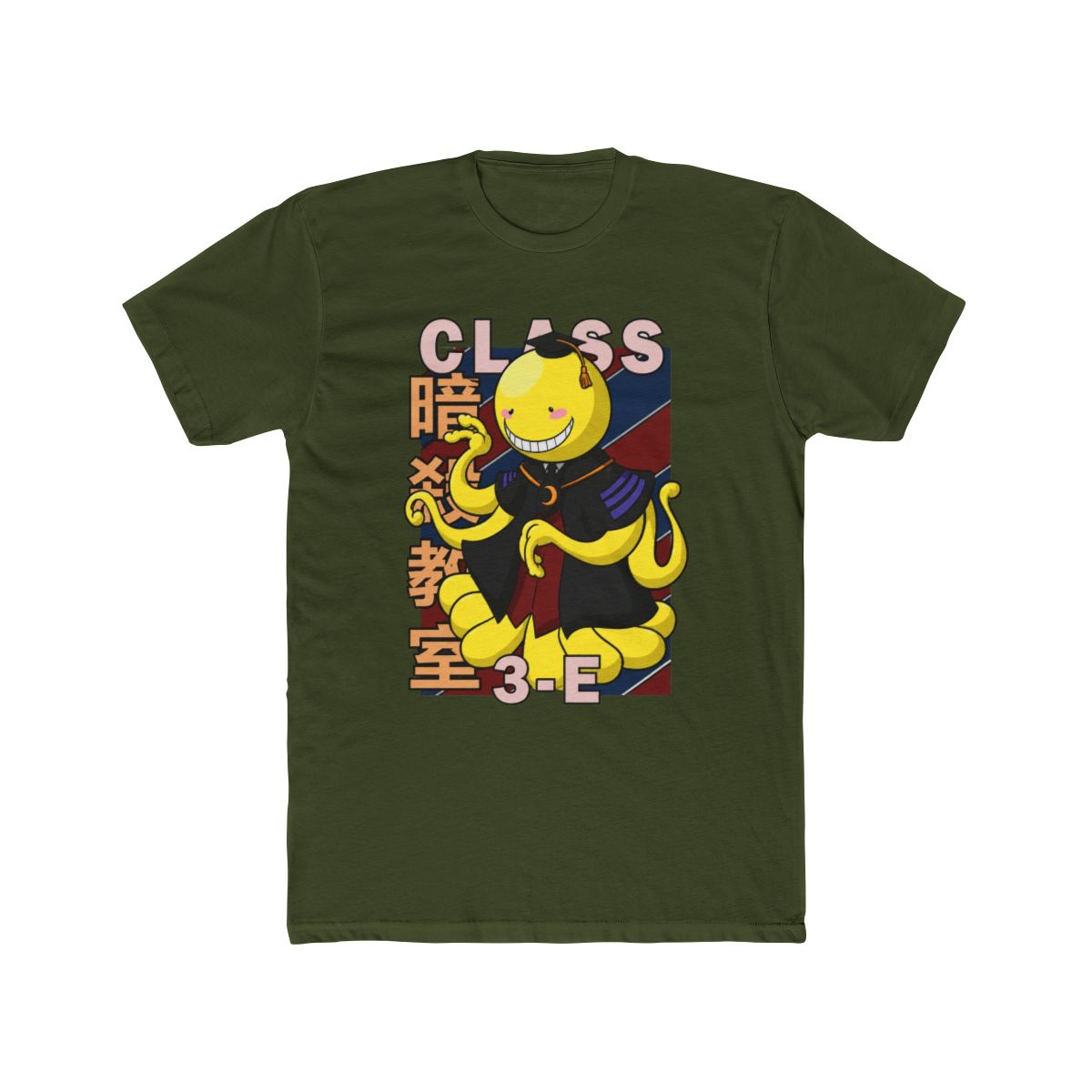 Koro-sensei Cute Assassination Classroom Mineral Wash T Shirt - alternate angle 5, merchandise