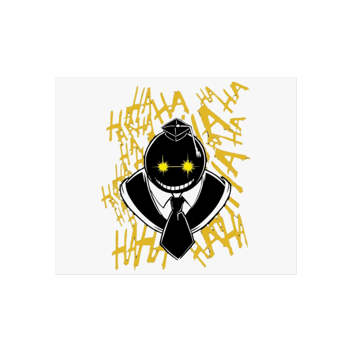 Vibrant Assassination Classroom Cute Character Wall Art - alternate angle 1, merchandise