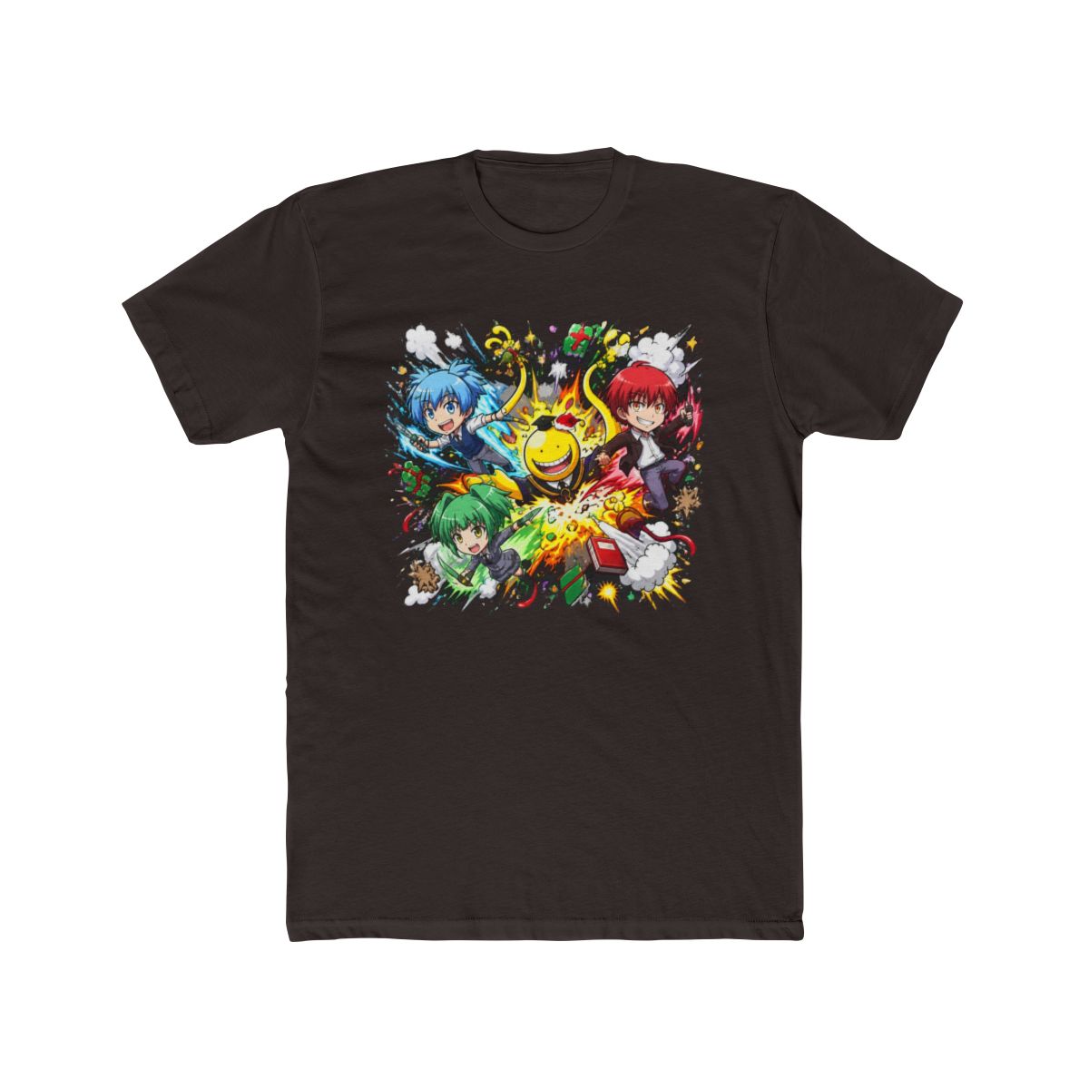 Assassination Classroom Character Collage Art Baseball T Shirt - alternate angle 2, merchandise
